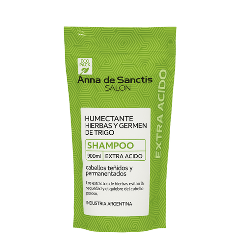 Shampoo Etra Acido Anna De Sanctis Sachet 900ml.
