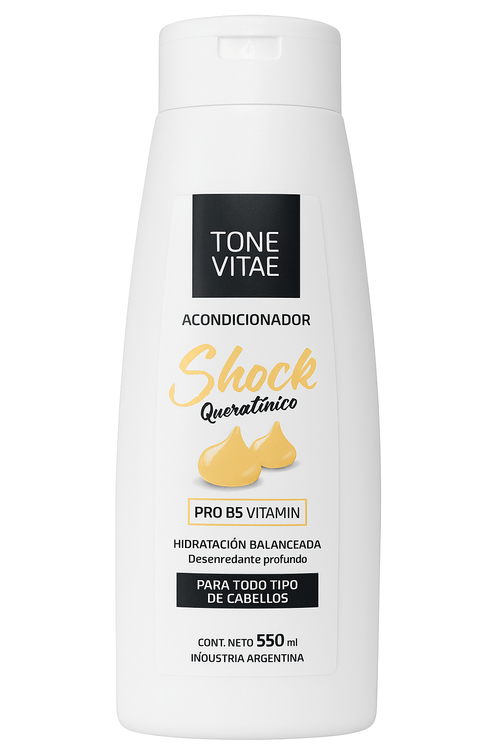 Acondicionador Shock Queratinico B5 Tone Vitae 500 ml