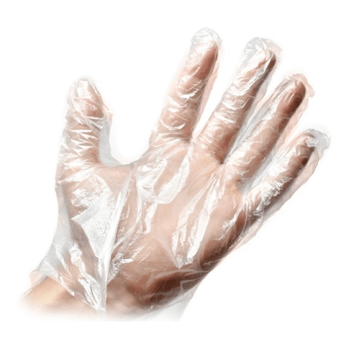 Guantes Descartables Plasticos por 100 Unidades G900