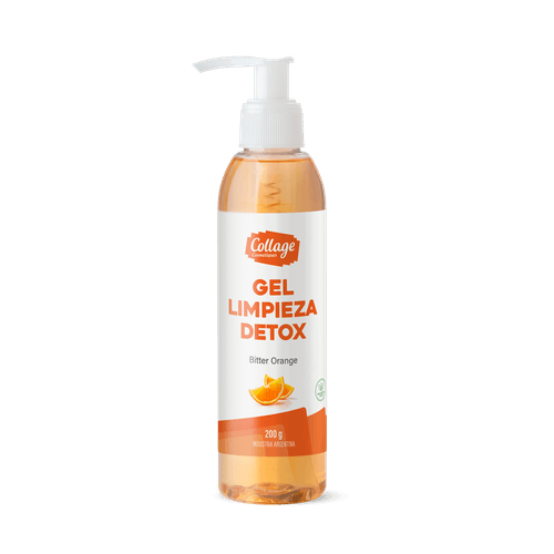 Gel De Limpieza Facial Detox Naranja Collage  200gr