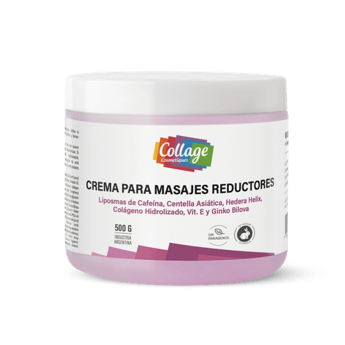 Collage Crema Reductora Para Masajes Collage 500 grs