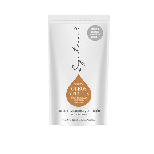Shampoo Doy Pack Oleos Vitales System 900 ml