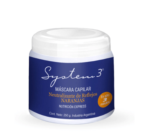 Mascara Neutralizante Reflejos Naranja System 250 ml