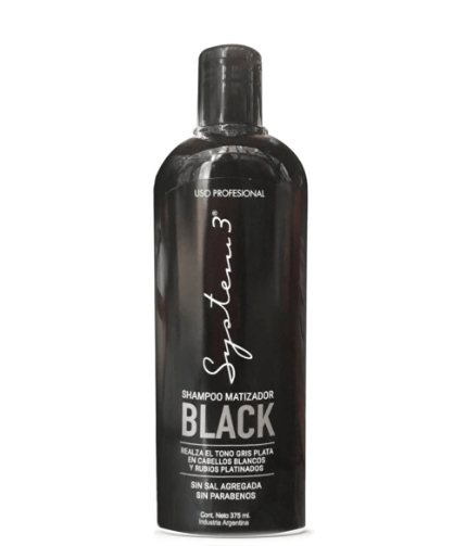 Shampoo Black Matizador System 375 ml