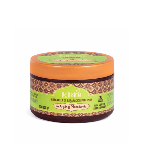 Mascara Argan y Macadamia Bellissima 250gr