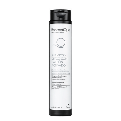 Shampoo Detox Carbon Activado Bonmetique 300ml