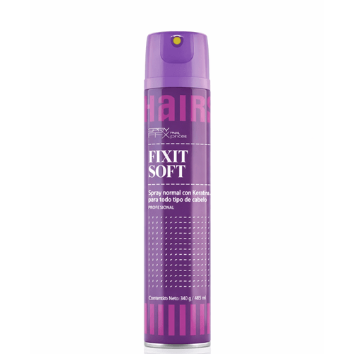 Spray De Fijacion Normal Fix Fiit Soft Hairssime 485 ml