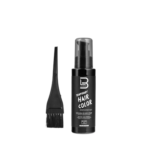 Tinte Para Barba Temporary Hair Black 125 ml