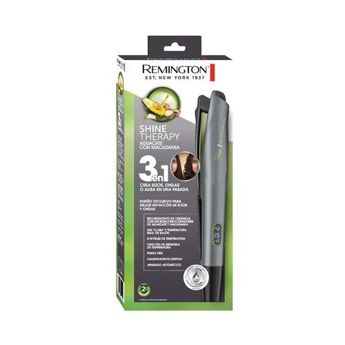 Plancha Shine Therapy 3 en 1 S16A Remington