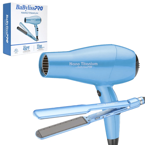 Set Secador Plancha 4083 + Secador 2200w Babyliss