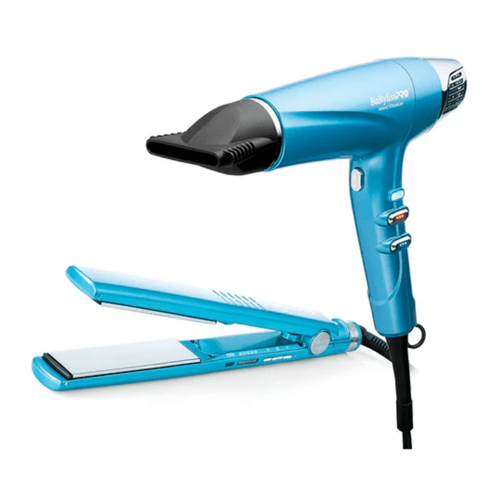 Kit Secador High Speed + Plancha de Pelo 9125 Babyliss Pro