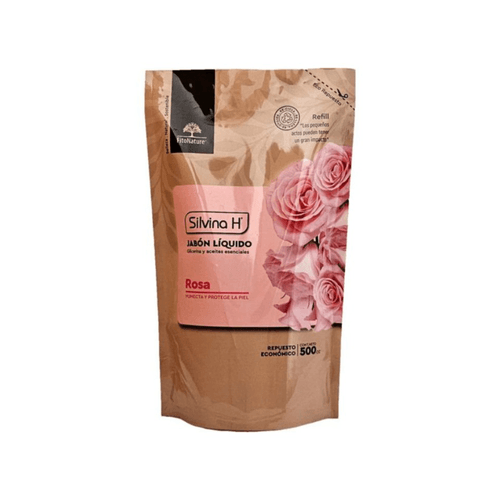 Jabon Liquido Repuesto Doy Pack Rosa x  500ml