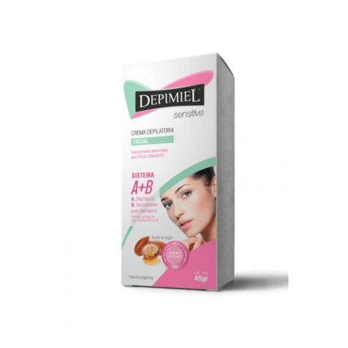 Crema Depilatoria para Rostro Depimiel  45 gr  A+B