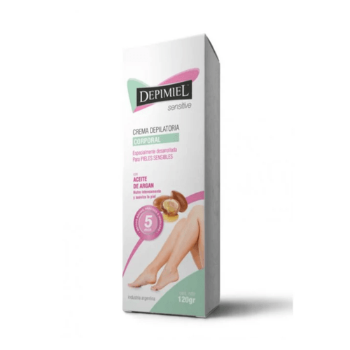 Crema Depilatoria para Cuerpo Depimiel  120 gr Sensitive