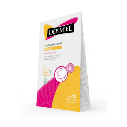 Cera En Bandas para Rostro Depimiel  12 un