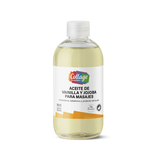 Aceite Para Masajes Vainilla Y Jojoba Collage  250 ml