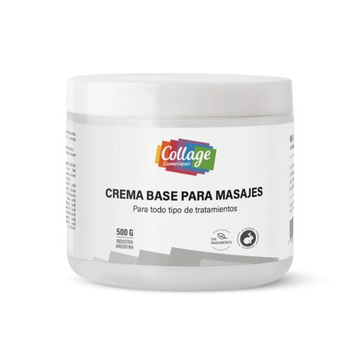 Crema Base Para Masajes Collage  500grs