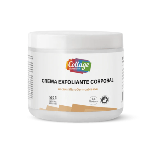 Crema Exfoliante Para Manos y Cuerpo Collage 500 grs
