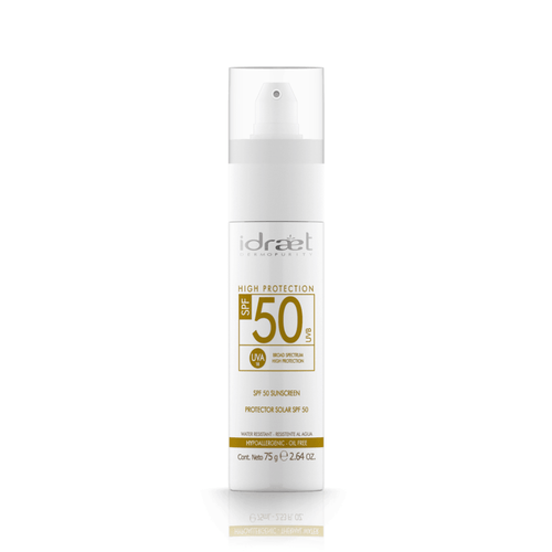 Crema protector solar SPF 50 Idraet  100 ml