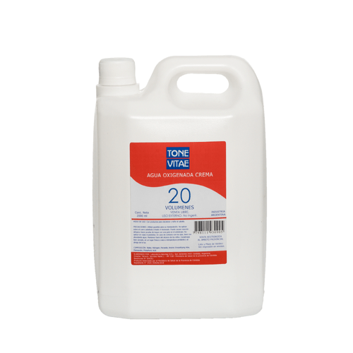 Oxidante Cremoso 20 Vol. Tone Vitae 2 Lt