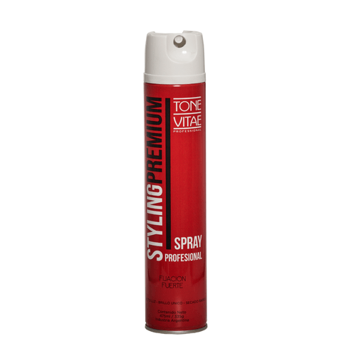 Fijador En Spray Tone Vitae Reforzado/Fuerte 475 ml