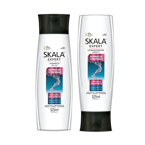 Kit Shampoo + Acondicionador Skala Bomba de Vitaminas