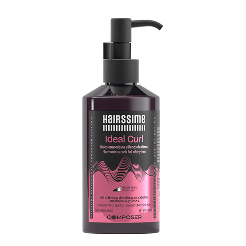 Gel Activador De Rulos Ideal Curl Hairssime 250 ml