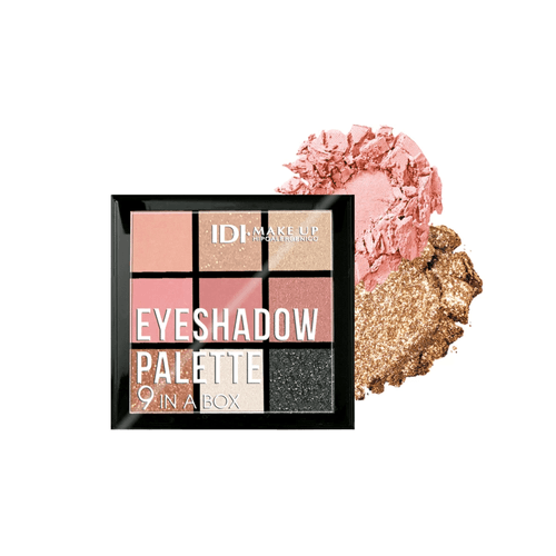 Paleta 9 In A Box Eyeshadow Color Nude Idi Makeup