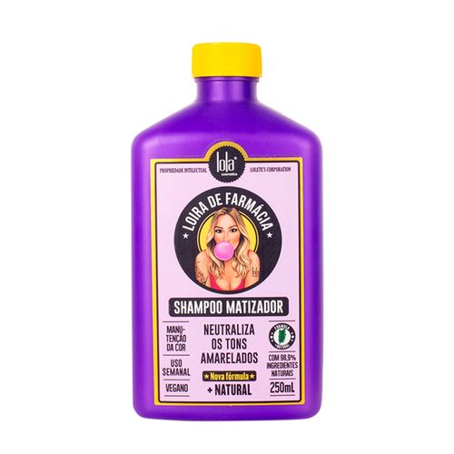 Shampoo Matizador Loira de Farmácia Lola 250ml
