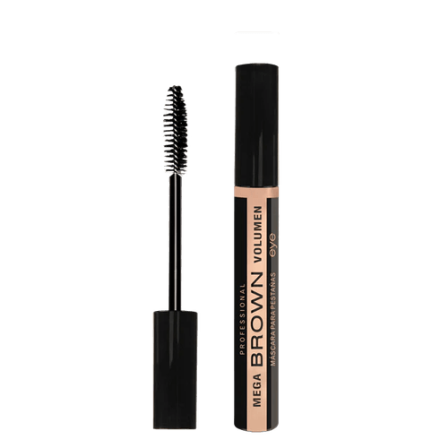 Mascara de Pestañas Mega Volumen Brown Idi Makeup