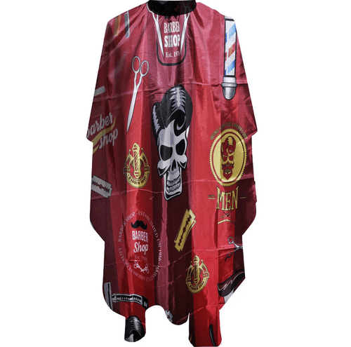 Capa Barbería Cuello Elástico y Ganchos