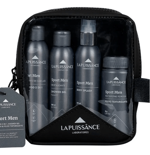 Kit Sport Men Todo Tipo Cabello Con Estuche La Puissance