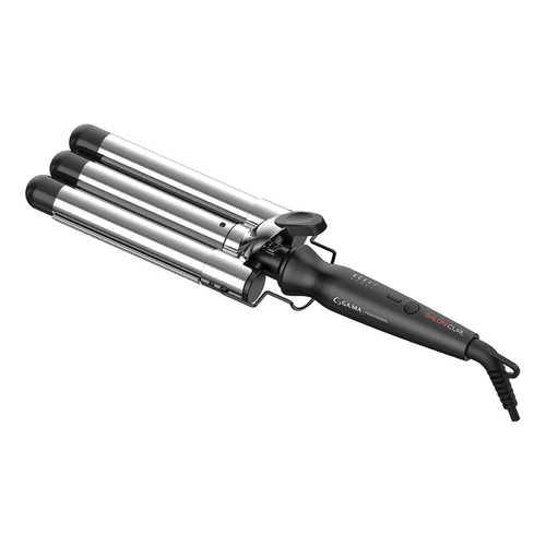 Onduladora Cabello 3 Barriles Titanio