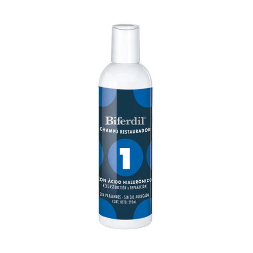 Shampoo con Acido Hialuronico Biferdil 295 ml.