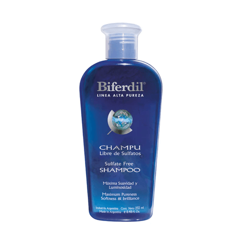 Shampoo Libre de Sulfato Biferdil 255 ml.