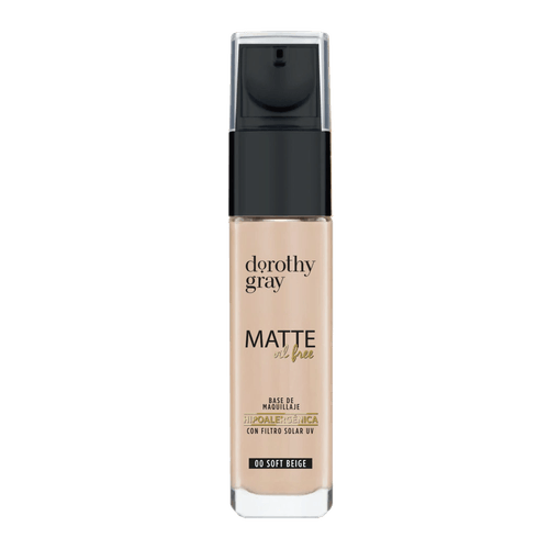 Base Matte Oíl Free Hipoalergénica Soft Beige Dorothy Gray