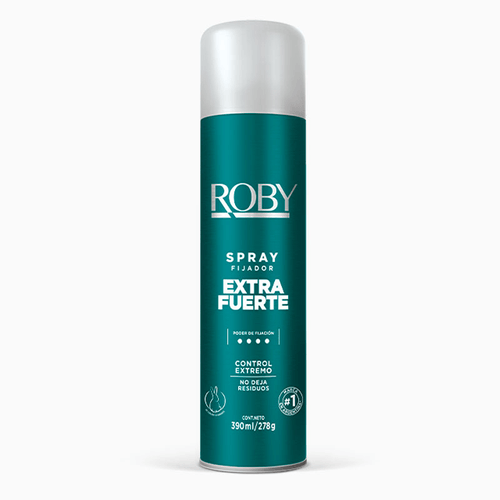 Fijador Extra Fuerte Roby 390ml