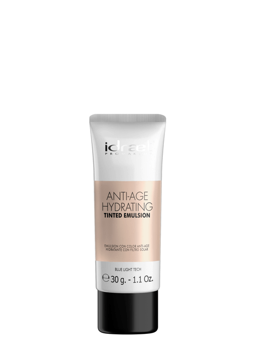Emulsión Hidratante y Anti-Age con Tinte HT10 Natural Idraet