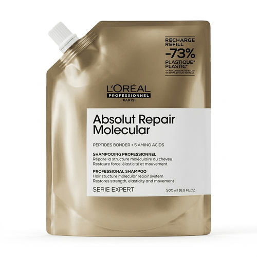 Shampoo Absolut Reapair Molecular Eco-Pack Loreal 500ml