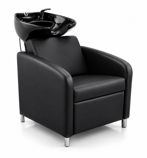 Lavacabezas Ceramica Color Negro Berliss
