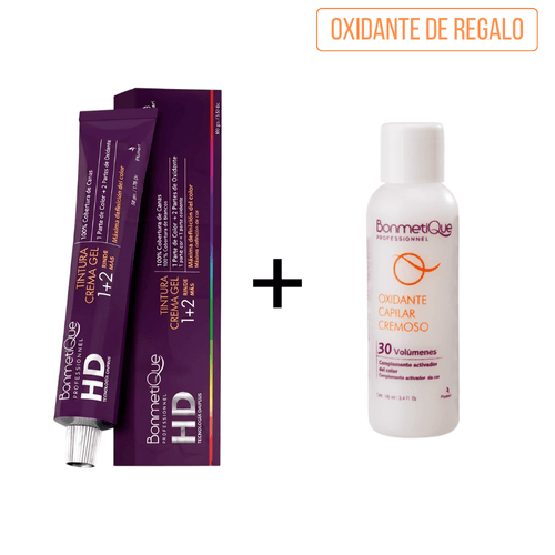 Tintura Crema Gel 1+2  HD  Bonmetique  50 gr.