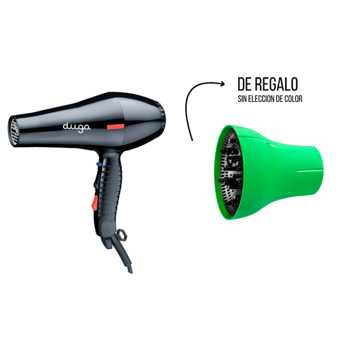 Secador Compacto con Iones Tourmaline Duga D8817