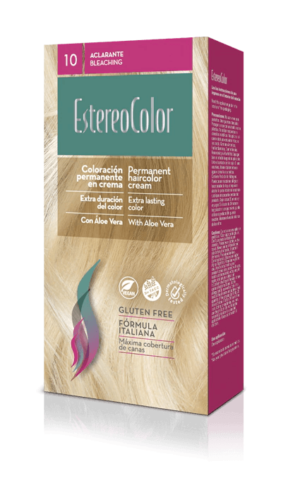 Kit Coloración Crema EstereoColor N°10-Aclarante