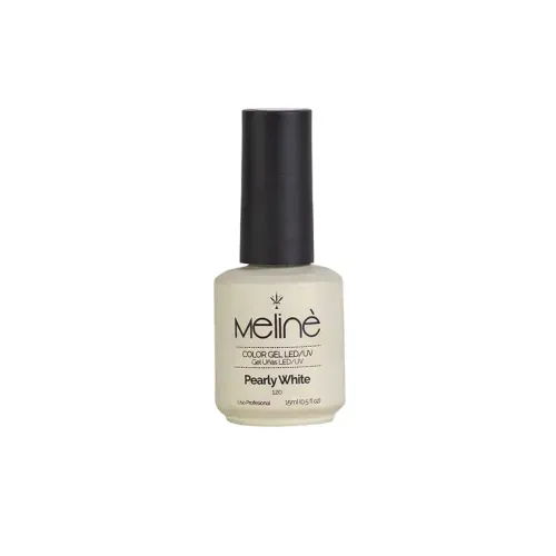 Esmalte  Semipermanente Pearly White N°120 Meliné 15ml