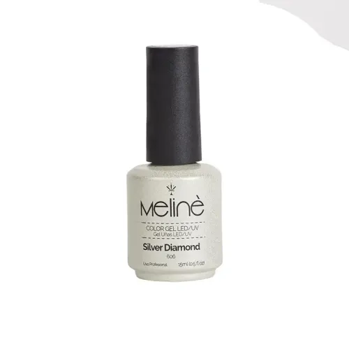 Esmalte  Semipermanente Silver Diamond N°281 Meliné 15ml