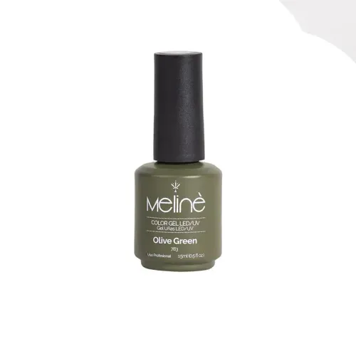 Esmalte  Semipermanente Olive Green  N°783 Meliné 15ml