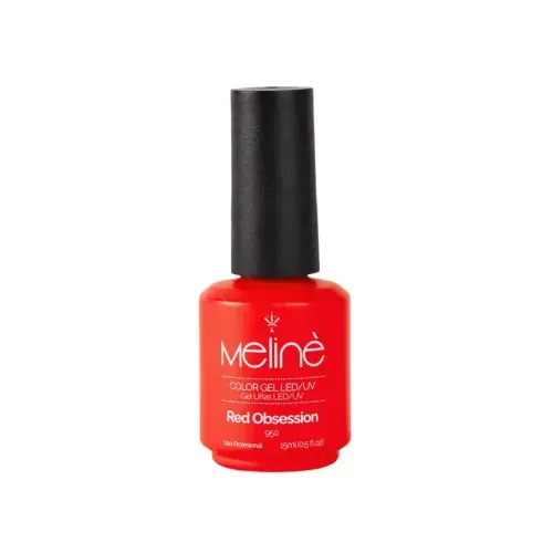 Esmalte  Semipermanente Red Obsession N°950 Meliné 15ml