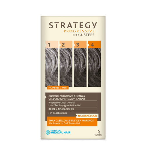 Gel de Repigmentación Capilar 4 Pasos Strategy 60 ml