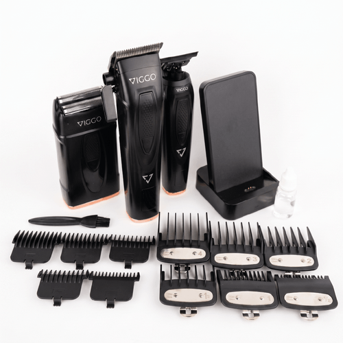 Combo Kit Classic Clipper + Trimmer + Shaver Viggo