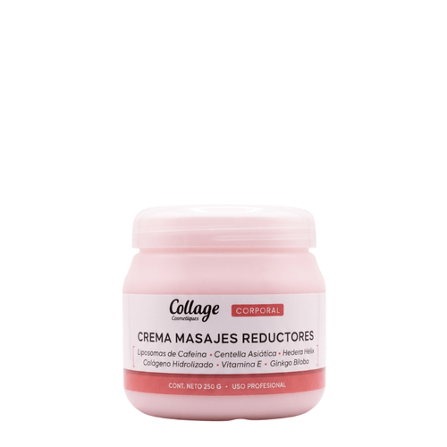 Crema Reductora Para Masajes Collage 250 grs